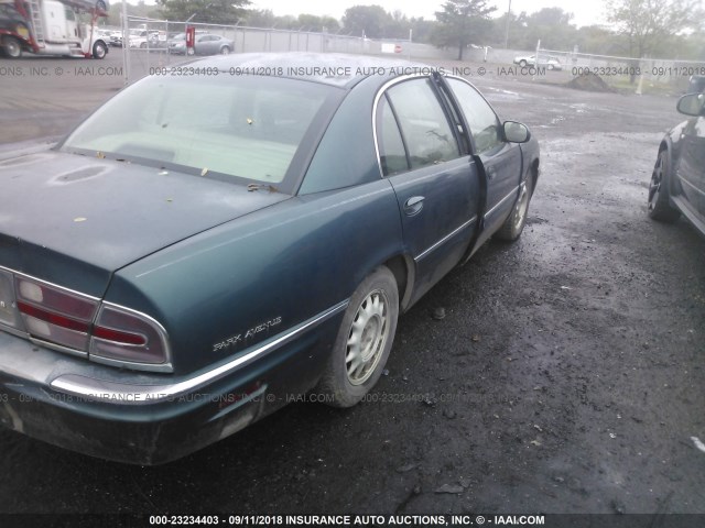 1G4CW52K8V4634062 - 1997 BUICK PARK AVENUE  GREEN photo 4