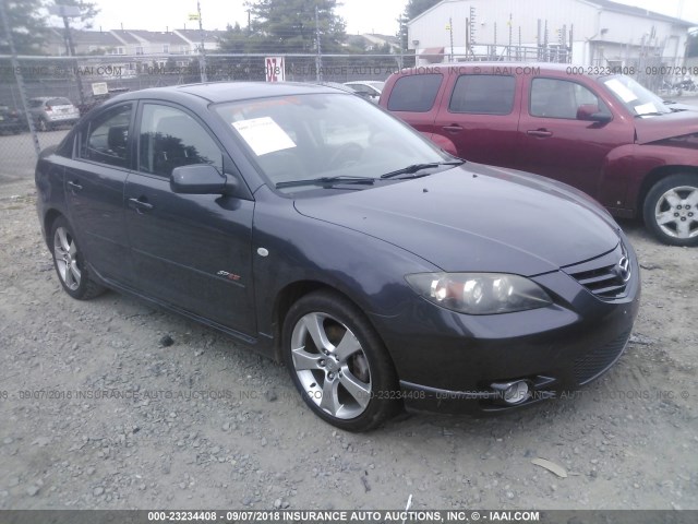 JM1BK123451261522 - 2005 MAZDA 3 S GRAY photo 1