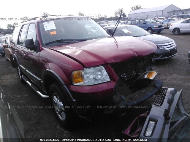 1FMFU16L64LA35311 - 2004 FORD EXPEDITION XLT RED photo 1