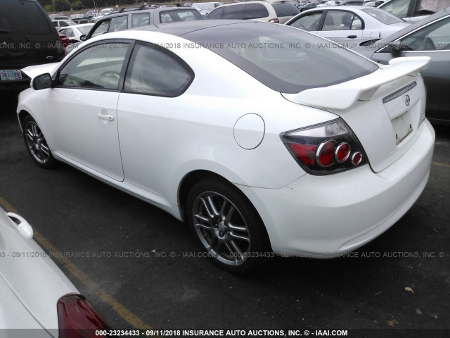 JTKDE167980237622 - 2008 TOYOTA SCION TC WHITE photo 3