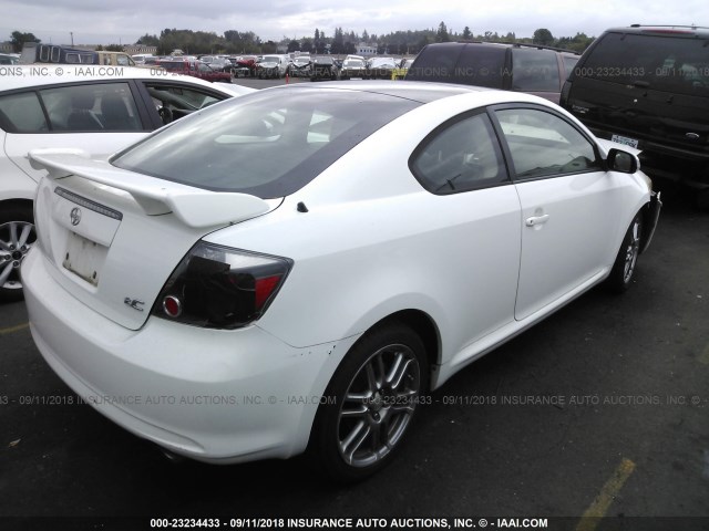 JTKDE167980237622 - 2008 TOYOTA SCION TC 白色 照片 4