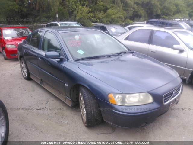 YV1RS592952453414 - 2005 VOLVO S60 2.5T BLUE photo 1