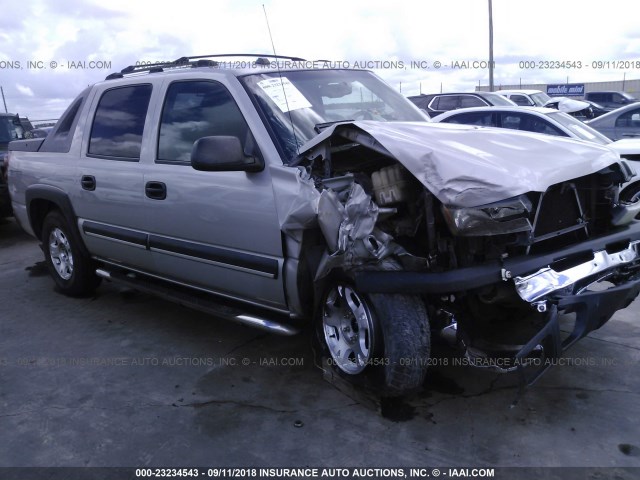 3GNEC12T44G179503 - 2004 CHEVROLET AVALANCHE C1500 TAN photo 1