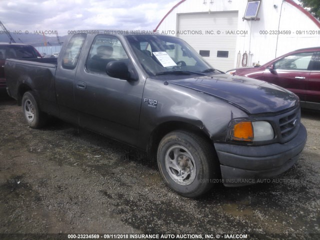 2FTRX17W64CA42402 - 2004 FORD F-150 HERITAGE CLASSIC GRAY photo 1