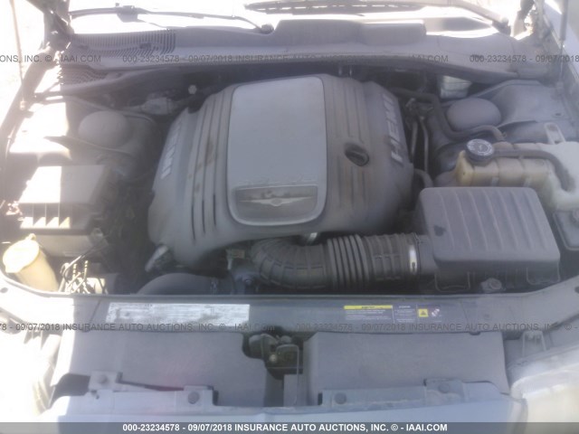 2C3LA63H86H112875 - 2006 CHRYSLER 300C GREEN photo 10