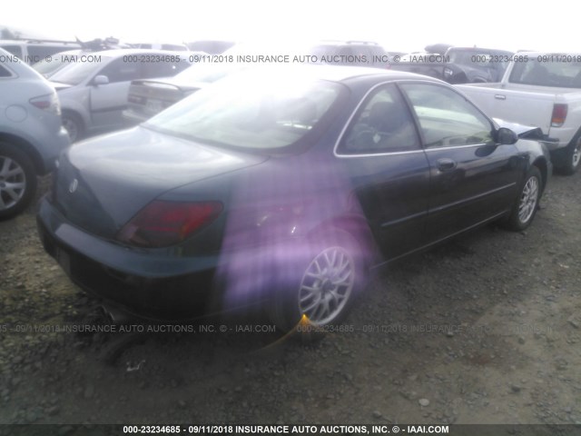 19UYA2252XL002802 - 1999 ACURA 3.0CL GREEN photo 4