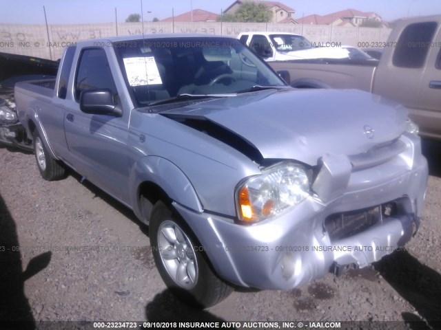 1N6DD26T94C440674 - 2004 NISSAN FRONTIER KING CAB XE SILVER photo 1