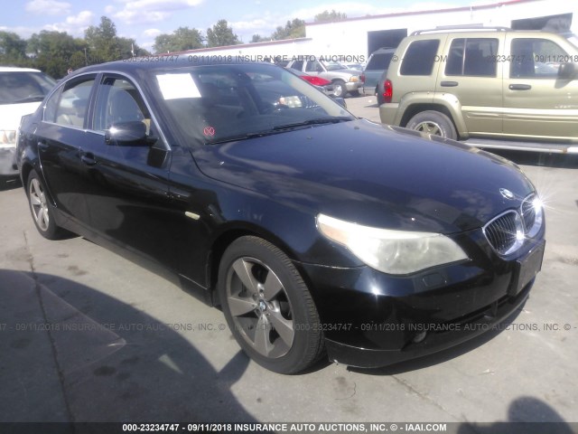 WBANF735X6CG68903 - 2006 BMW 530 XI BLACK photo 1