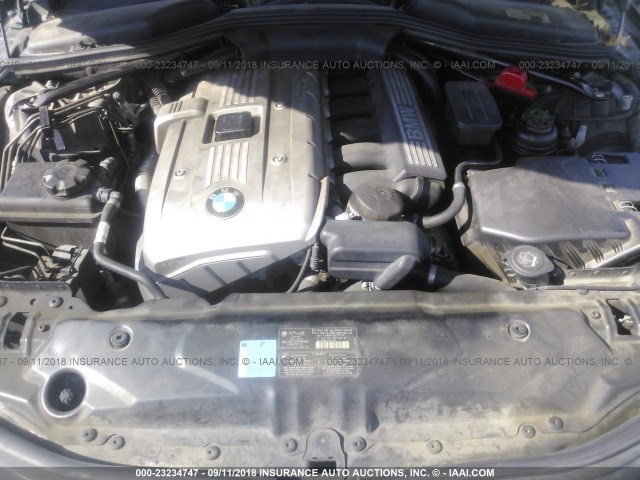 WBANF735X6CG68903 - 2006 BMW 530 XI BLACK photo 10