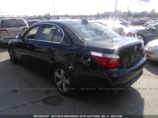 WBANF735X6CG68903 - 2006 BMW 530 XI BLACK photo 3