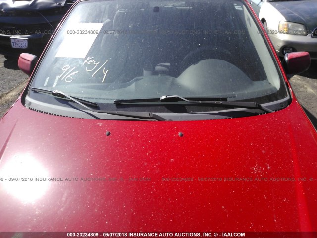 JM1BJ246531183006 - 2003 MAZDA PROTEGE PR5 红色 照片 6