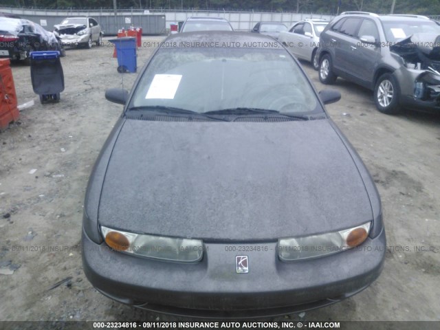 1G8ZF52851Z303501 - 2001 SATURN SL GRAY photo 6