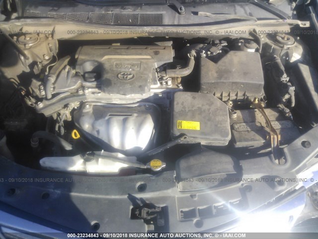 4T1BF1FK6CU560314 - 2012 TOYOTA CAMRY SE/LE/XLE 灰色 照片 10