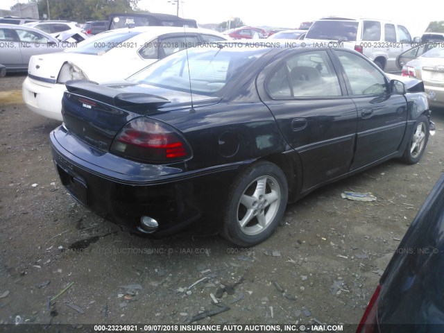 1G2NW52E2XM919225 - 1999 PONTIAC GRAND AM GT BLACK photo 4