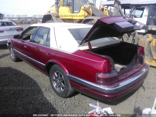 1G6KS52Y4SU828554 - 1995 CADILLAC SEVILLE SLS RED photo 3