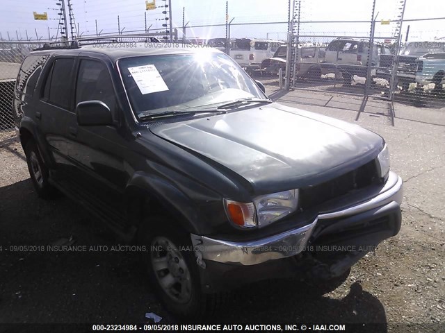 JT3GN86R1Y0171960 - 2000 TOYOTA 4RUNNER SR5 GREEN photo 1