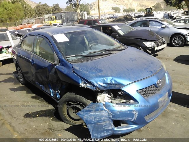 JTDBL40E99J038577 - 2009 TOYOTA COROLLA LE/XLE Light Blue photo 1
