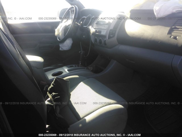 5TETU62NX8Z583704 - 2008 TOYOTA TACOMA PRERUNNER ACCESS CAB RED photo 5