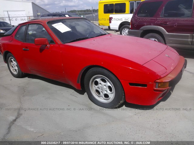 WP0AA0949EN461599 - 1984 PORSCHE 944 RED photo 1