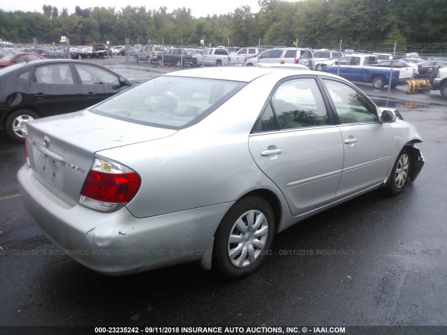 4T1BE32K35U545227 - 2005 TOYOTA CAMRY LE/XLE/SE Gümüş foto 4