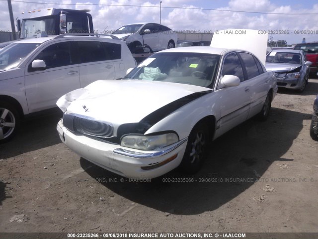 1G4CW54K424132769 - 2002 BUICK PARK AVENUE  WHITE photo 2