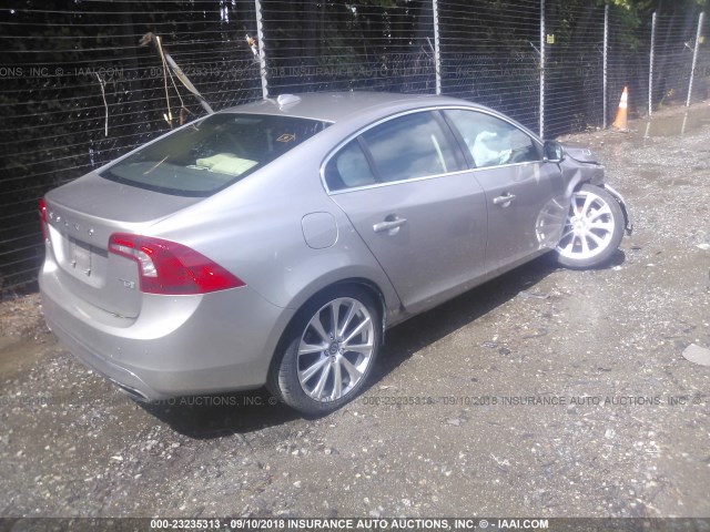 LYV402FM1GB108602 - 2016 VOLVO S60 PLATINUM TAN photo 4