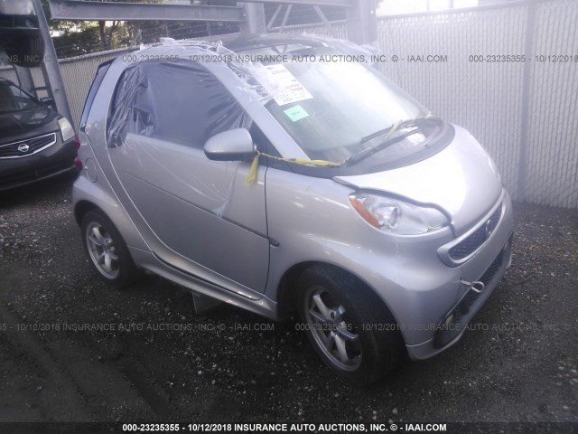 WMEEJ3BA4FK802804 - 2015 SMART FORTWO PURE/PASSION SILVER photo 1