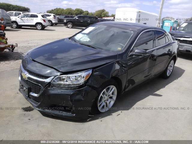 1G11C5SAXGU105591 - 2016 CHEVROLET MALIBU LIMITED LT BLACK photo 2