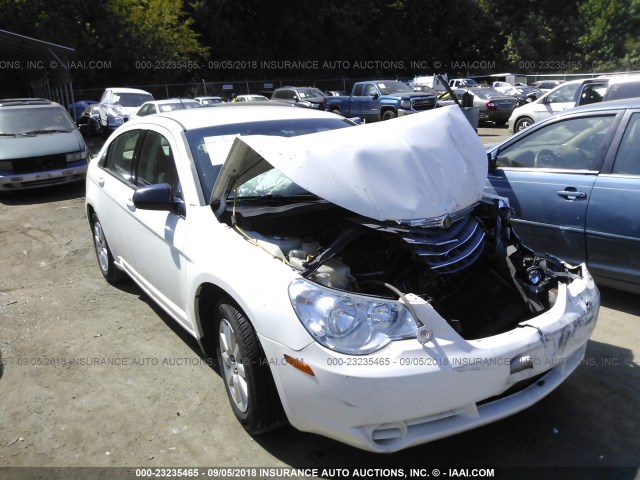 1C3CC4FB3AN123918 - 2010 CHRYSLER SEBRING TOURING WHITE photo 1