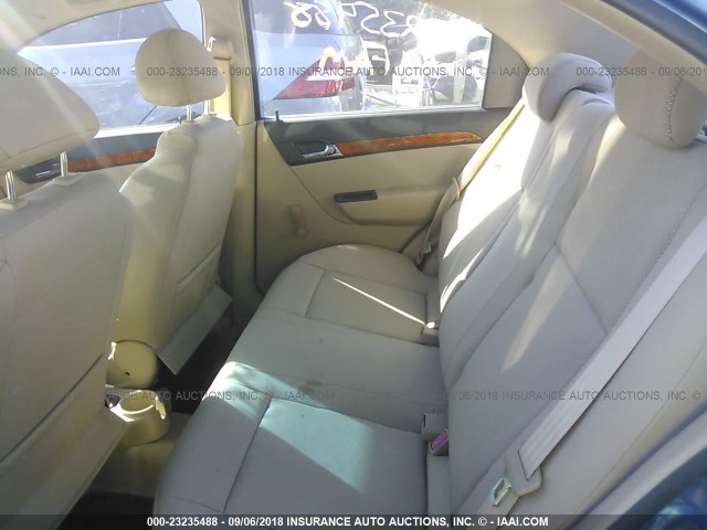 KL1TD56657B063675 - 2007 CHEVROLET AVEO LS BLUE photo 8
