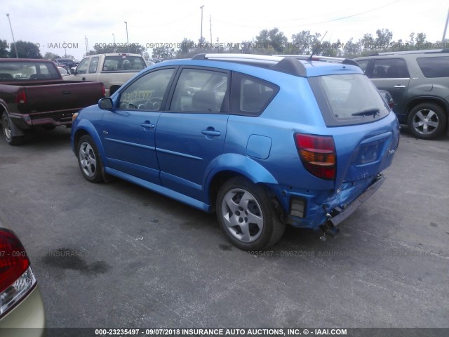 5Y2SL65898Z407789 - 2008 PONTIAC VIBE BLUE photo 3