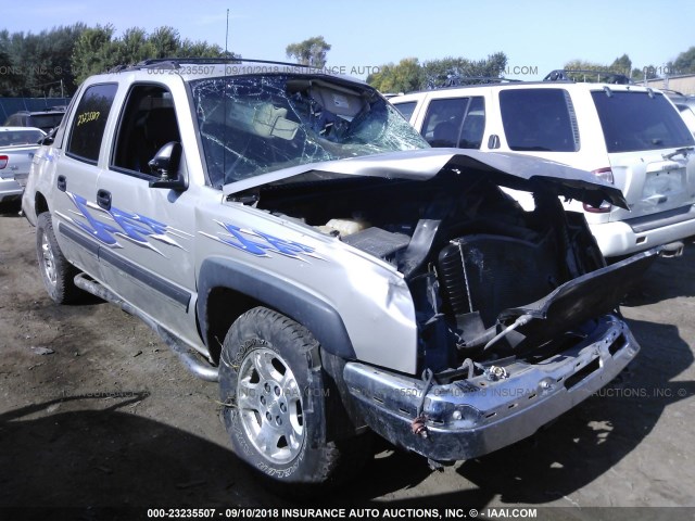 3GNEC12T64G236414 - 2004 CHEVROLET AVALANCHE C1500 GRAY photo 1