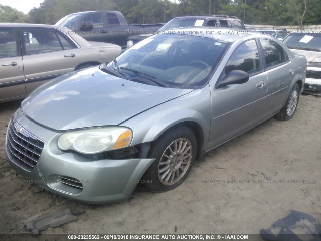 1C3EL56R46N191891 - 2006 CHRYSLER SEBRING TOURING SILVER photo 2