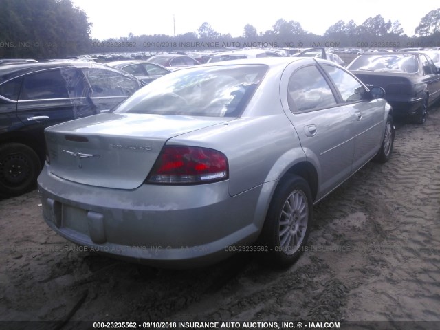 1C3EL56R46N191891 - 2006 CHRYSLER SEBRING TOURING SILVER photo 4