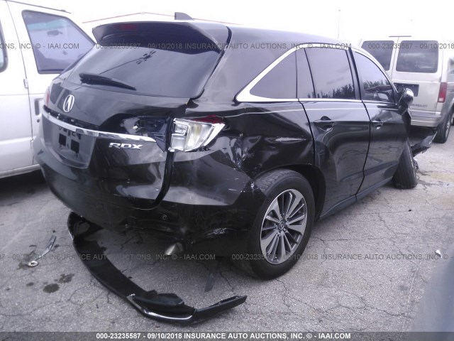5J8TB3H79GL017772 - 2016 ACURA RDX ADVANCE Tünd qəhvəyi foto 4