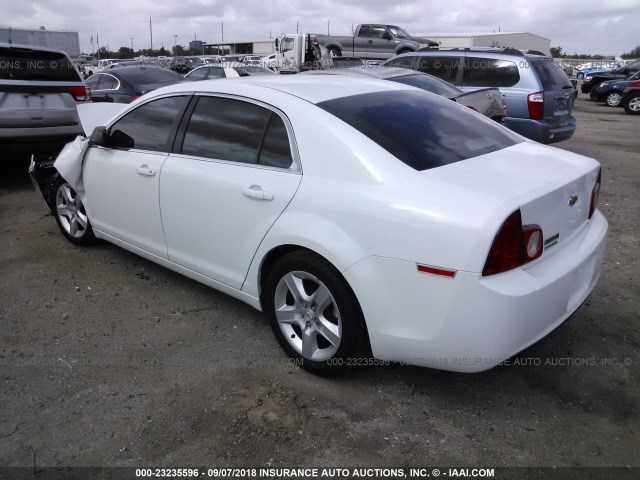 1G1ZA5EU5CF208608 - 2012 CHEVROLET MALIBU LS Ağ foto 3