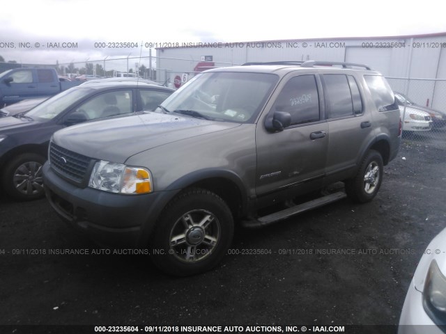 1FMZU72E24UC02832 - 2004 FORD EXPLORER XLS/XLS SPORT BROWN photo 2