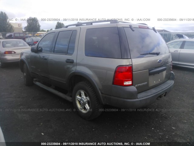 1FMZU72E24UC02832 - 2004 FORD EXPLORER XLS/XLS SPORT BROWN photo 3