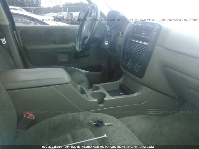 1FMZU72E24UC02832 - 2004 FORD EXPLORER XLS/XLS SPORT BROWN photo 5