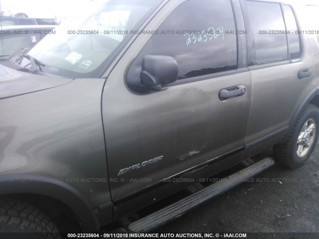 1FMZU72E24UC02832 - 2004 FORD EXPLORER XLS/XLS SPORT BROWN photo 6