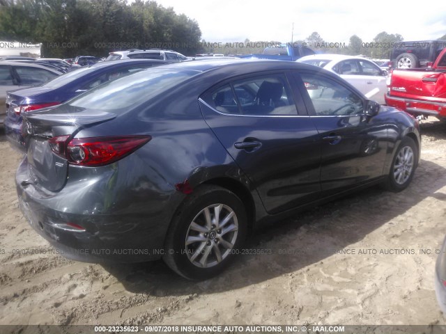 3MZBM1V71FM127920 - 2015 MAZDA 3 TOURING GRAY photo 4