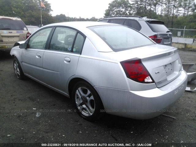 1G8AL52F13Z137730 - 2003 SATURN ION LEVEL 3 SILVER photo 3