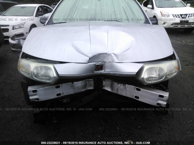 1G8AL52F13Z137730 - 2003 SATURN ION LEVEL 3 SILVER photo 6