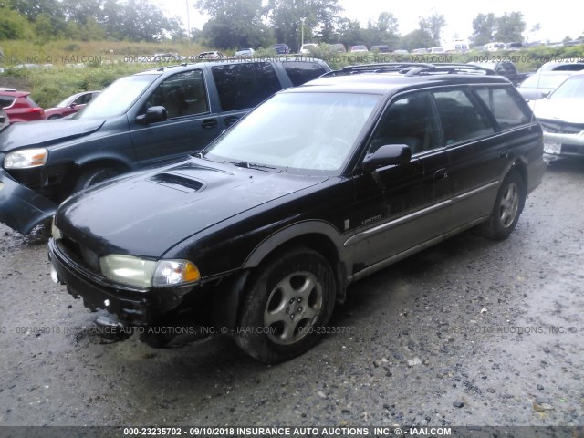 4S3BG6851X7605993 - 1999 SUBARU LEGACY OUTBACK/SSV/LIMITED/30TH BLACK photo 2