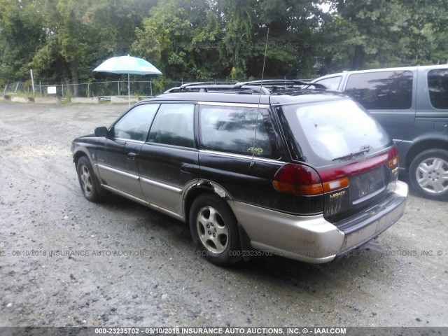 4S3BG6851X7605993 - 1999 SUBARU LEGACY OUTBACK/SSV/LIMITED/30TH BLACK photo 3