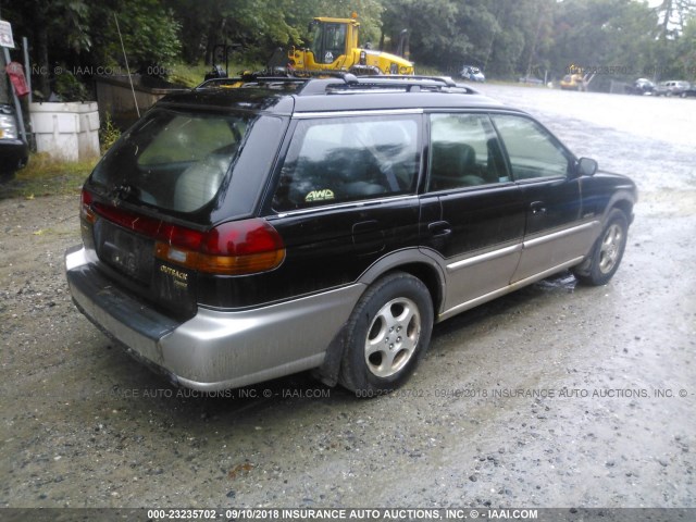 4S3BG6851X7605993 - 1999 SUBARU LEGACY OUTBACK/SSV/LIMITED/30TH BLACK photo 4