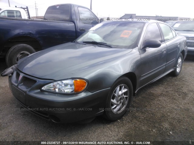 1G2NF52E14M538574 - 2004 PONTIAC GRAND AM SE1 GRAY photo 2