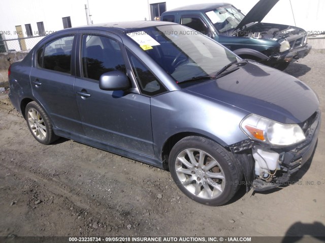 JS2YC414885104095 - 2008 SUZUKI SX4 BLUE photo 1