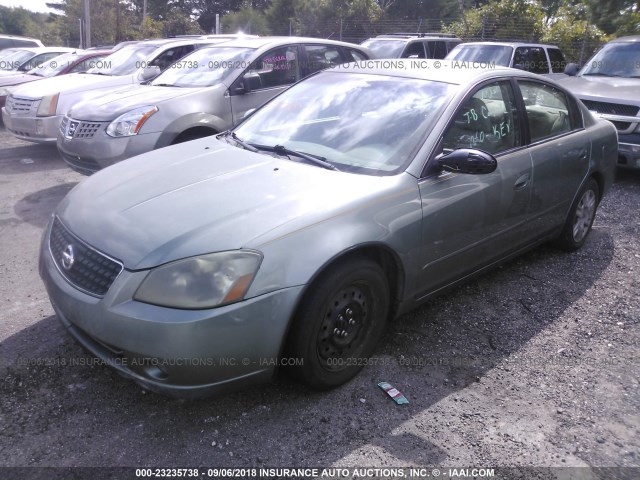 1N4AL11D96C239319 - 2006 NISSAN ALTIMA S/SL GREEN photo 2