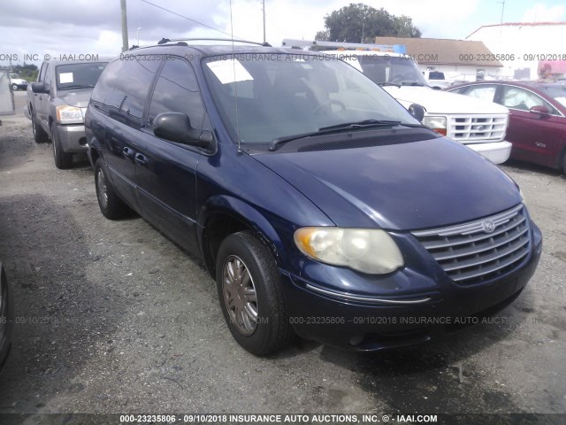 2A8GP64L56R634719 - 2006 CHRYSLER TOWN & COUNTRY LIMITED BLUE photo 1